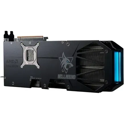 Видеокарта PowerColor Hellhound AMD Radeon RX 9070 XT (RX9070XT 16G-L/OC) - изображение 4