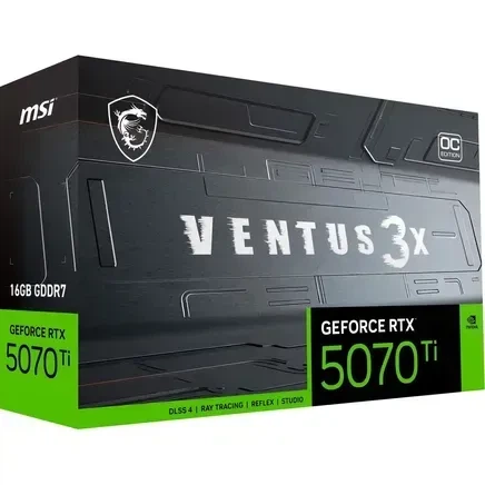 Відеокарта MSI GeForce RTX 5070 Ti VENTUS 3X (RTX 5070 Ti 16G VENTUS 3X) - зображення 12
