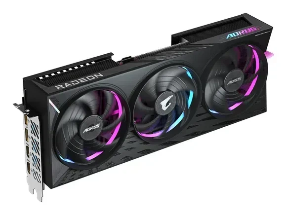 Відеокарта GIGABYTE AORUS Radeon RX 9070 XT ELITE 16G (GV-R9070XTAORUS E-16GD) - зображення 5