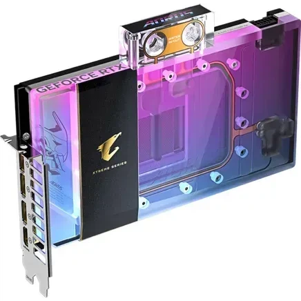 Відеокарта GIGABYTE AORUS GeForce RTX 5090 XTREME WATERFORCE WB 32G (GV-N5090AORUSX WB-32GD) - Фото 5 Відеокарта GIGABYTE AORUS GeForce RTX 5090 XTREME WATERFORCE WB 32G (GV-N5090AORUSX WB-32GD) - зображення 5