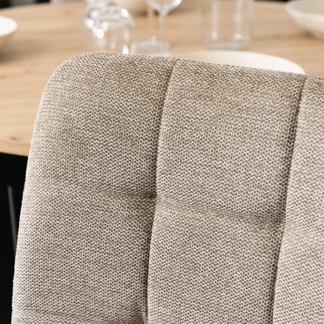 Стул MEBEL ELITE PERU 2 Бежевый ножки черные ME.PERU2/BZ/T/K - Фото 8 Стул MEBEL ELITE PERU 2 Бежевый ножки черные ME.PERU2/BZ/T/K - изображение 8