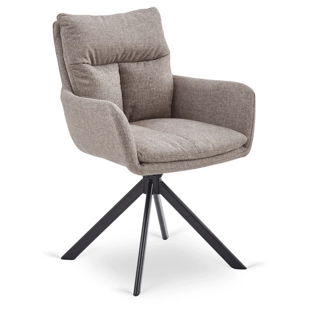 Стул поворотный MEBEL ELITE PAUL Светло-коричневый ME.PAUL/BR/CZ/T/K - Фото 1 Стул поворотный MEBEL ELITE PAUL Светло-коричневый ME.PAUL/BR/CZ/T/K - изображение 1