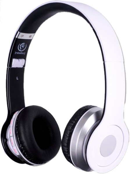Słuchawki Rebeltec Crystal White (5902539600124) - Zdjęcie 1 Słuchawki Rebeltec Crystal White (5902539600124) - obraz 1