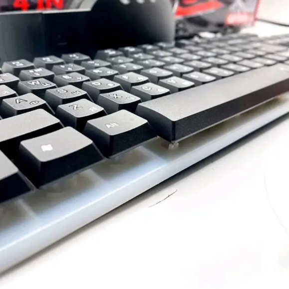 Игровой комплект Gaming Combo 4-in-1 T-Wolf TF-400 клавиатура, мышь, наушники, коврик, для геймеров (4858) - изображение 3