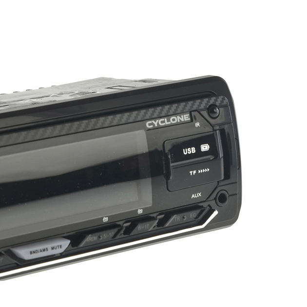 Магнитола в авто 1DIN Bluetooth USB microSD AUX FM MP3 FLAC с поддержкой смартфона, выходами RCA и быстрой зарядкой - изображение 4