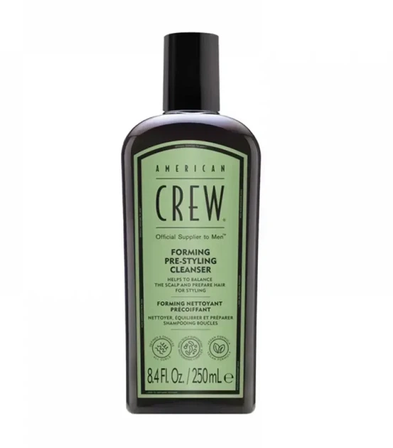 Шампунь American Crew Shampoo Pre-styling Forming 250 мл для кудрявых и волнистых волос, увлажнения, контроля пушистости - изображение 6