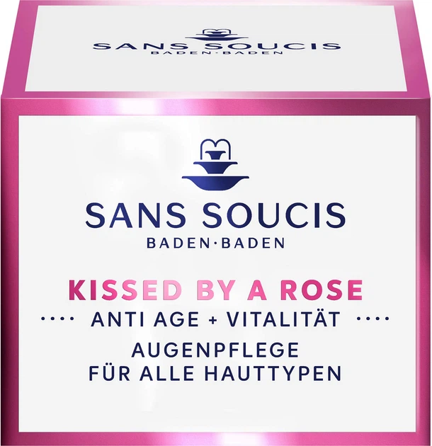Крем для кожи вокруг глаз Sans Soucis Kissed By a Rose Eye Care Со стволовыми клетками розы 15 мл (4086200256627) - Фото 2 Крем для кожи вокруг глаз Sans Soucis Kissed By a Rose Eye Care Со стволовыми клетками розы 15 мл (4086200256627) - изображение 2