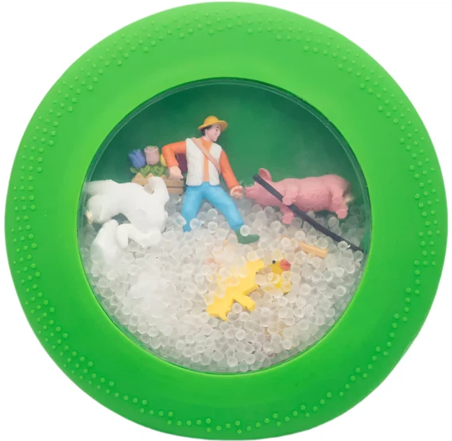Dysk sensoryczny Jellystone Designs Peekaboo A-Ku-Ku! Farma z figurkami (9343900011518) - Zdjęcie 2 Dysk sensoryczny Jellystone Designs Peekaboo A-Ku-Ku! Farma z figurkami (9343900011518) - obraz 2
