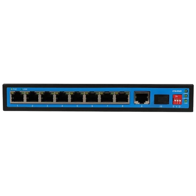 Коммутатор 10 портов неуправляемый Ewind EW-S1910CFG-DP PoE - Фото 1 Коммутатор 10 портов неуправляемый Ewind EW-S1910CFG-DP PoE - изображение 1