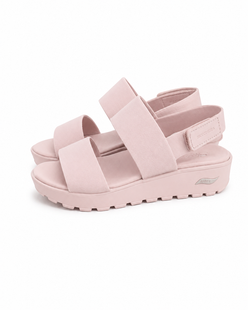 Сандалии женские Skechers Arch Fit Sandals пудрово-розовые 37 (19698712584) 24 см - Фото 1 Сандалии женские Skechers Arch Fit Sandals пудрово-розовые 37 (19698712584) 24 см - изображение 1