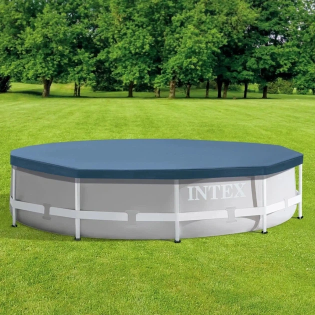 Тент (накриття) Intex 28030 Ø360 см, для круглих каркасних басейнів Ø305 см - Фото 3 Тент (накриття) Intex 28030 Ø360 см, для круглих каркасних басейнів Ø305 см - изображение 3