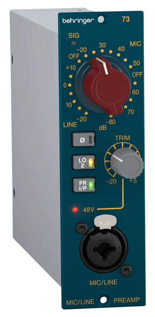 Przedwzmacniacz mikrofonowy Behringer 73 (4033653081900) - obraz 2