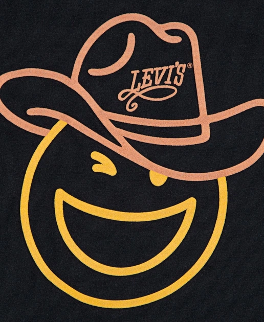 Детская футболка Levi's с логотипом и принтом 1159864135 (Черный 98-104) на рост 98-104 см - Фото 4 Детская футболка Levi's с логотипом и принтом 1159864135 (Черный 98-104) на рост 98-104 см - зображення 4