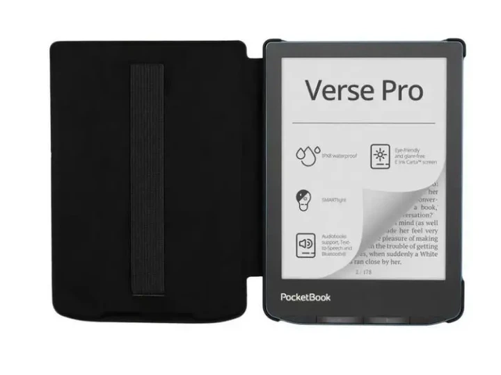 Чохол до електронної книги PocketBook 619_629_634 Shell-Strap Black (SH-ST-634-BK-WW) - изображение 3