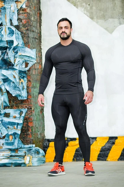 Рашгард мужской Totalfit RM4-Y71 3XL - Фото 2 Рашгард мужской Totalfit RM4-Y71 3XL - изображение 2