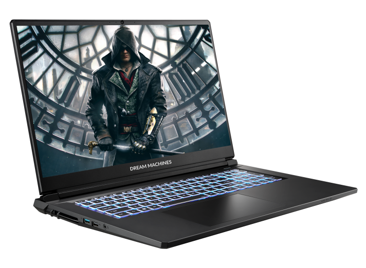 Ноутбук Dream Machines RT5050-17PL28 (e2626295) , AMD Ryzen 7 255H, 17.3" FHD IPS 144 Гц, 16 ГБ DDR5, SSD 1 ТБ, NVIDIA GeForce RTX 5050, DLSS 4, Без ОС, Black - изображение 2