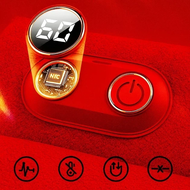 Електрична грілка муфта для рук USB з трьома режимами нагрівання до 60 градусів для прогулянок і відпочинку - зображення 3