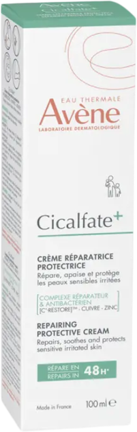 Крем для тіла Avene Cicalfate+ відновлювальний 100 мл (3282779377508) - зображення 3