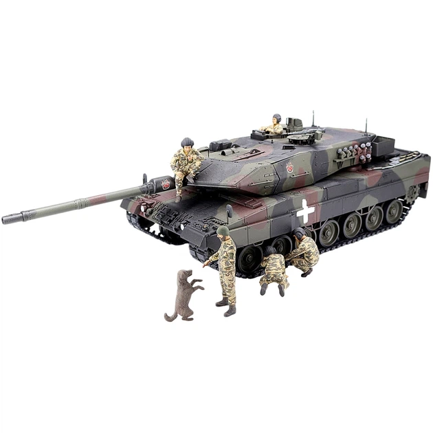 Конструктор ICM Holding Leopard 2A6 ЗСУ з екіпажем - зображення 2
