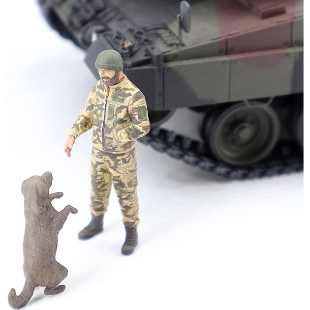 Конструктор ICM Holding Leopard 2A6 ЗСУ з екіпажем - зображення 8