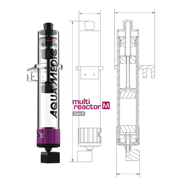 Реактор для фильтрации Aqua Medic Multi reactor M GEN2 - изображение 3