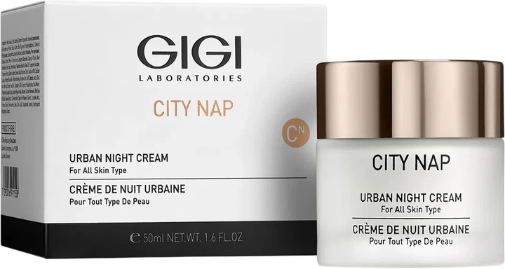 Крем для обличчя Gigi City Nap Urban Night живильний 50 мл (7290016911558) - Фото 1 Крем для обличчя Gigi City Nap Urban Night живильний 50 мл (7290016911558) - зображення 1