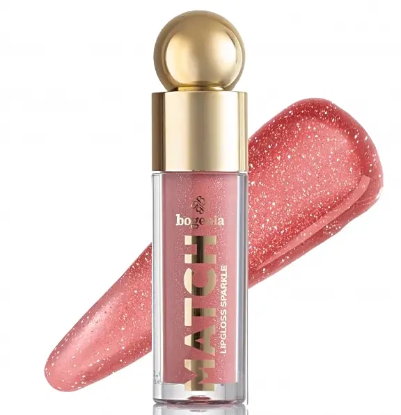 Bogenia Match Lipgloss Sparkle Блеск для губ № 005 - Фото 1 Bogenia Match Lipgloss Sparkle Блеск для губ № 005 - изображение 1