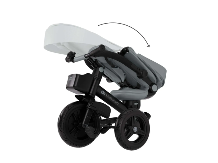 Триколісний велосипед Aveo 2 Plus, Kinderkraft (Grey) - зображення 6