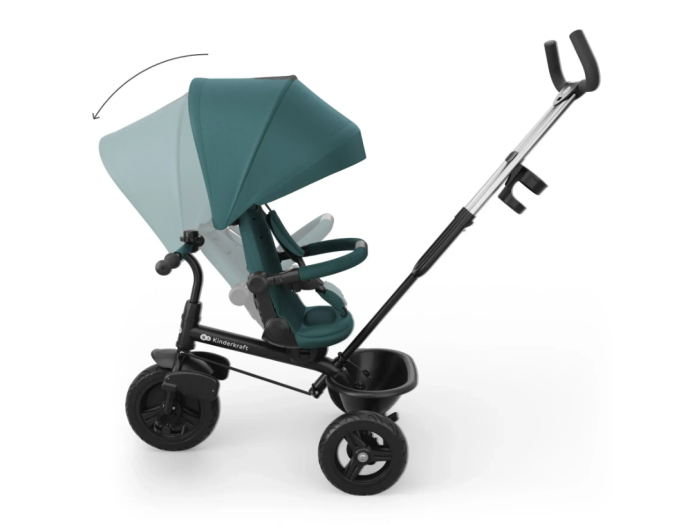 Триколісний велосипед Aston 2 Plus, Kinderkraft (Green) - зображення 8