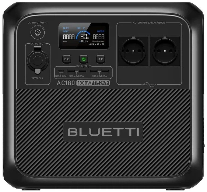 Зарядная станция Bluetti AC180 1152Wh 1800W (AC180) - изображение 2