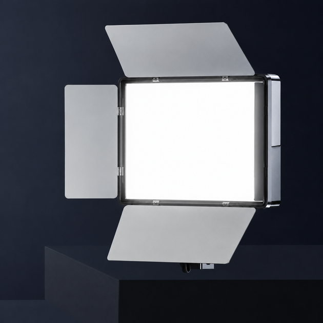 Відеосвітло E900 LED панель 50W з пультом ДК для фото- та відеозйомки, 3200-5700K, CRI 96+ - зображення 4