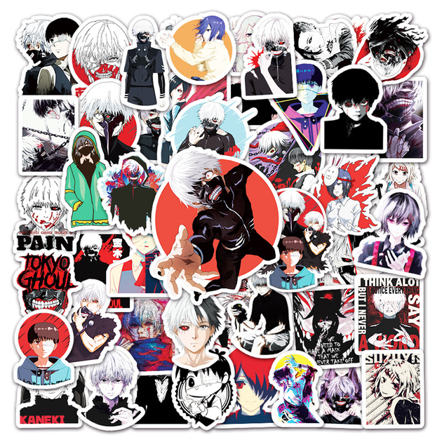Стикерпак Токийский Гуль Набор наклеек GeekLand Tokyo Ghoul 50 штук 2864206249 - Фото 3 Стикерпак Токийский Гуль Набор наклеек GeekLand Tokyo Ghoul 50 штук 2864206249 - изображение 3