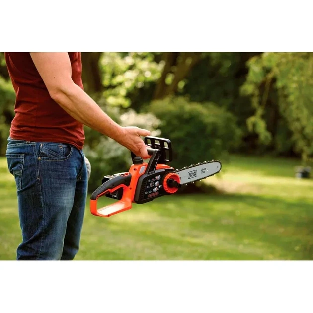 Пила цепная Black+Decker аккумуляторная 18 В 2 А·ч шина 25 см GKC1825L20-QW - изображение 7