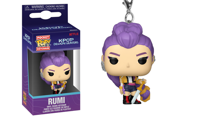 Брелок FUNKO POP! Кейпоп Охотники на Демонов Руми KPop Demon Hunters Rumi 102mm 95687 - Фото 4 Брелок FUNKO POP! Кейпоп Охотники на Демонов Руми KPop Demon Hunters Rumi 102mm 95687 - изображение 4