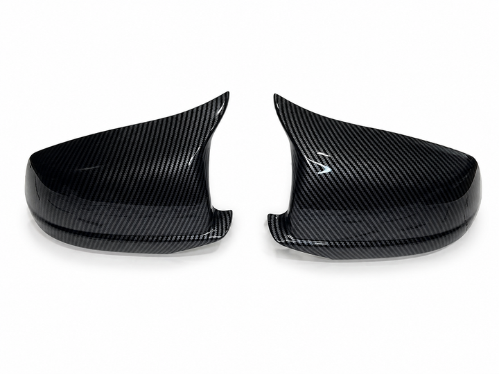 Накладки на зеркала M-Style Carbon Look для BMW F10 F11 дорестайлинг 2011-2013, комплект 2 шт - изображение 2