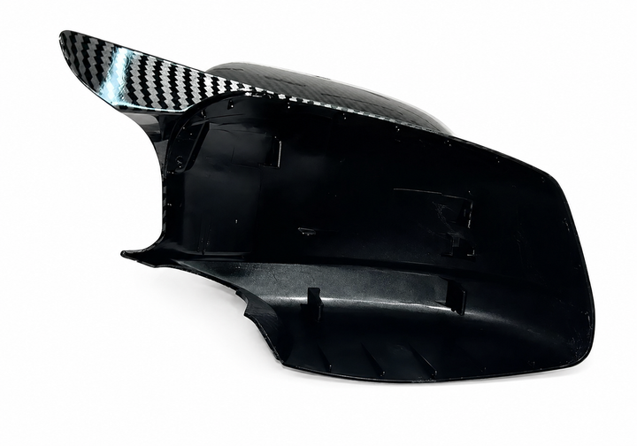 Накладки на зеркала M-Style Carbon Look для BMW F10 F11 дорестайлинг 2011-2013, комплект 2 шт - изображение 5