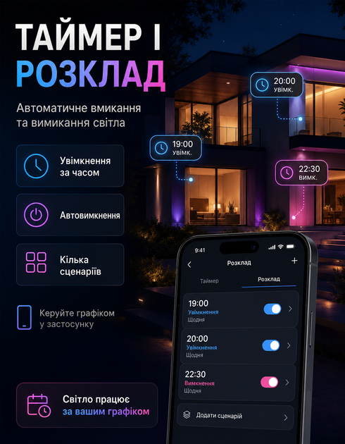 Люстра потолочная RGB с Bluetooth 60W Потолочный RGB светильник - Фото 5 Люстра потолочная RGB с Bluetooth 60W Потолочный RGB светильник - изображение 5