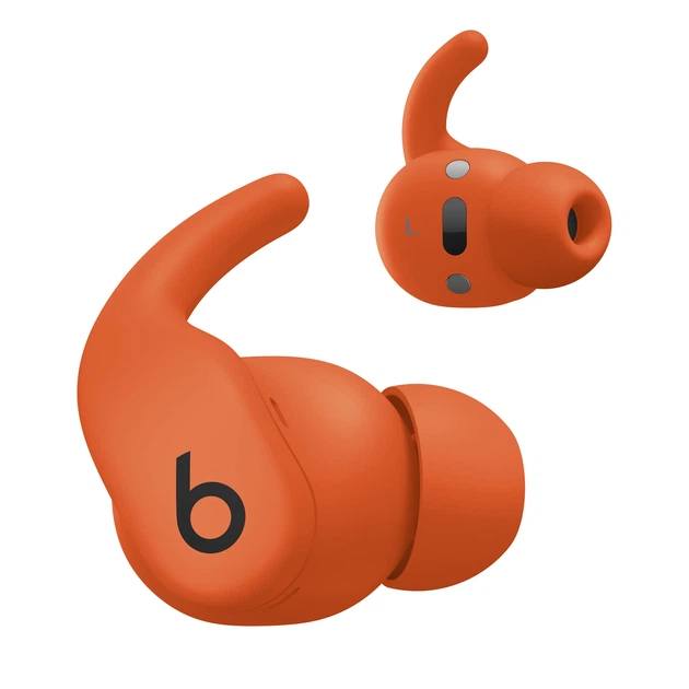 Навушники Beats by Dr. Dre Powerbeats Fit Spark Orange (ME2M4) - Фото 4 Навушники Beats by Dr. Dre Powerbeats Fit Spark Orange (ME2M4) - зображення 4