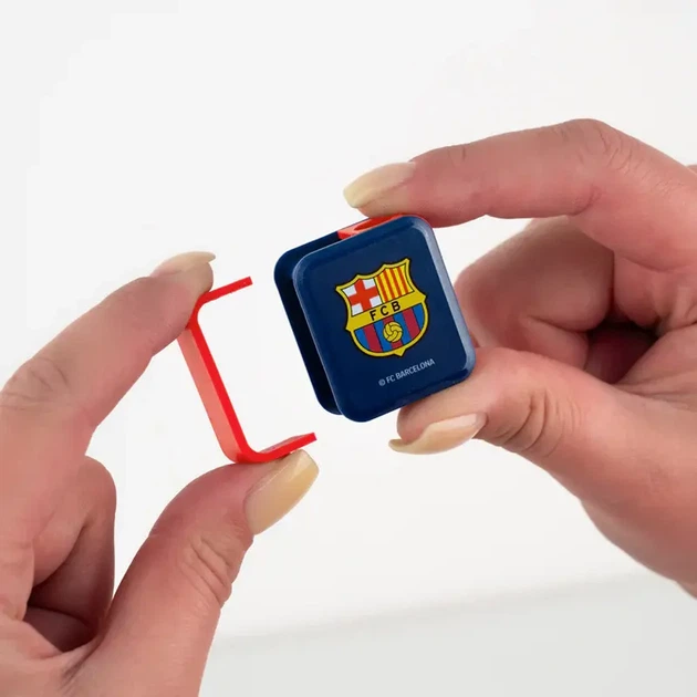 Набір точилок для олівців Kite FC Barcelona з контейнером асорті кольорів 24 шт (BC26-116) - зображення 4