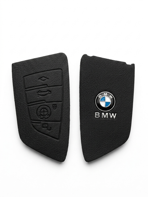 Стильный защитный чехол для ключей BMW: металл и резина, премиум-дизайн - изображение 5