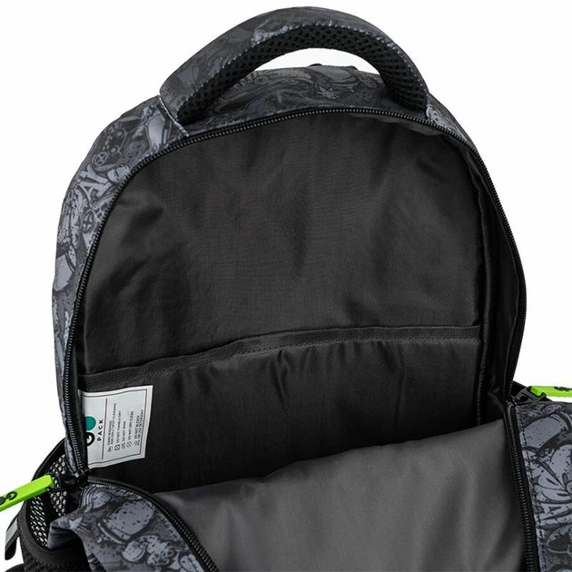 Рюкзак GoPack Education Wow Skate "Скейт" 41х29х17 см серый с черным (GO26-182M-7) - изображение 12