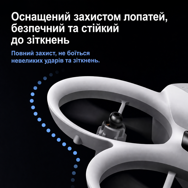 Квадрокоптер Міні-дрон для дітей і початківців GT3 з HD-зйомкою та Hover-функцією та захистом від зіткнень 2 акумулятори - зображення 5