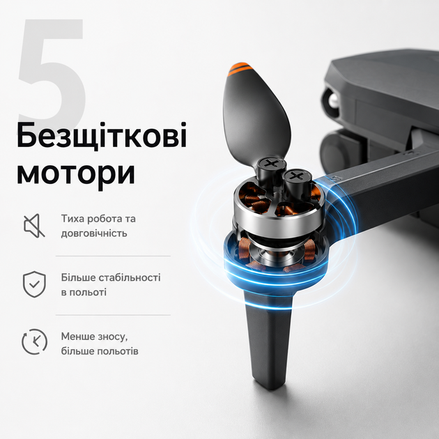 Квадрокоптер LYZRC L106 MAX с камерой 1080P складной Brushless дрон 1503, Optical Flow, обход помех 360°, камера 90°, до 25 мин - изображение 6