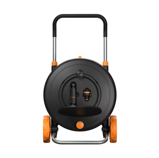 Котушка на колесах зі шлангом Fiskars M 1/2" (13мм) L-20м з набором аксесуарів (1071639) - зображення 2