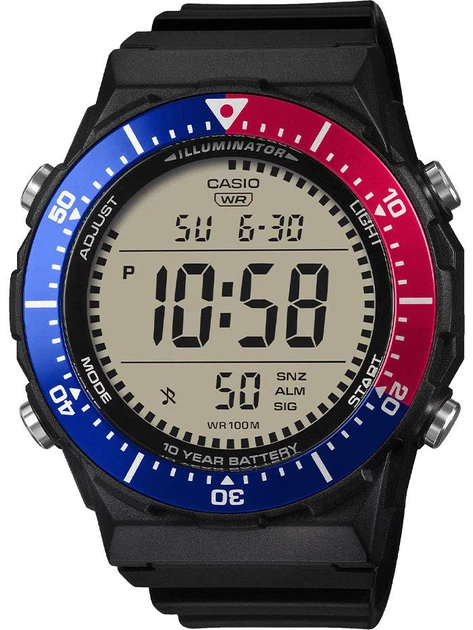 Годинник чоловічий Casio AE-1700H-1A2 10 Year Battery - Фото 2 Годинник чоловічий Casio AE-1700H-1A2 10 Year Battery - зображення 2