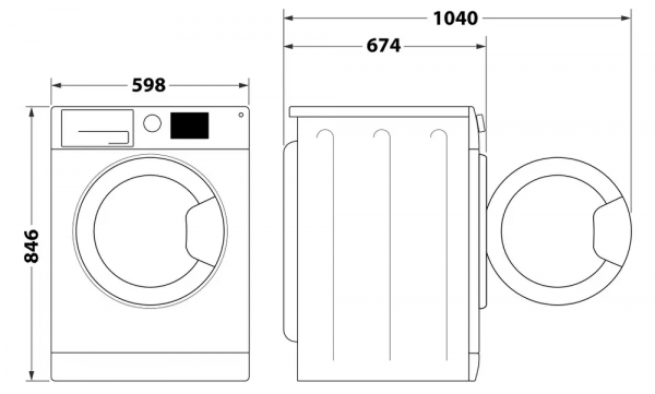 Сушильний автомат Whirlpool wp b8x wbs ua (859991735660) - изображение 5