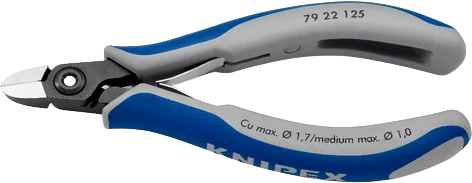 Кусачки бокові прецизійні для електроніки Knipex 125 мм (79 22 125) - Фото 1 Кусачки бокові прецизійні для електроніки Knipex 125 мм (79 22 125) - зображення 1