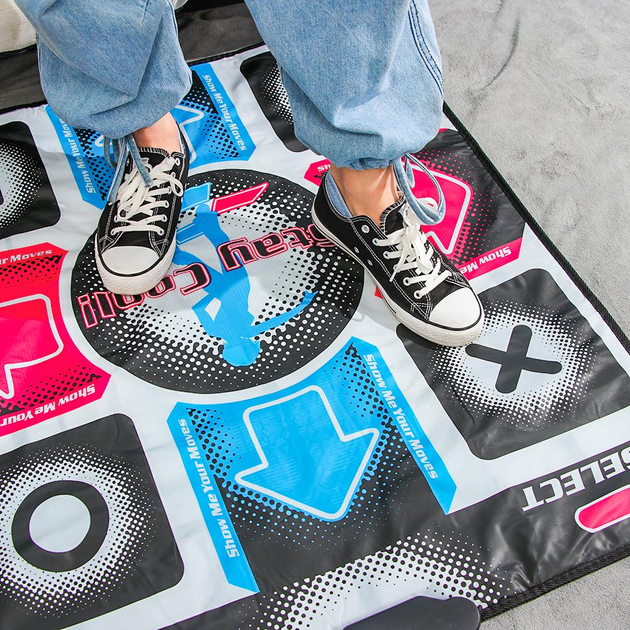 Килимок танцювальний музичний Stepmania Dance Mat для комп'ютера та телевізора з підключенням USB/AV-тюльпан та нековзною поверхнею - Фото 10 Килимок танцювальний музичний Stepmania Dance Mat для комп'ютера та телевізора з підключенням USB/AV-тюльпан та нековзною поверхнею - зображення 10