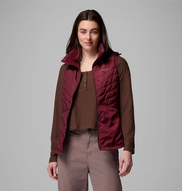 Женская жилетка Columbia 1159863478 (Бордовый L) - изображение 4