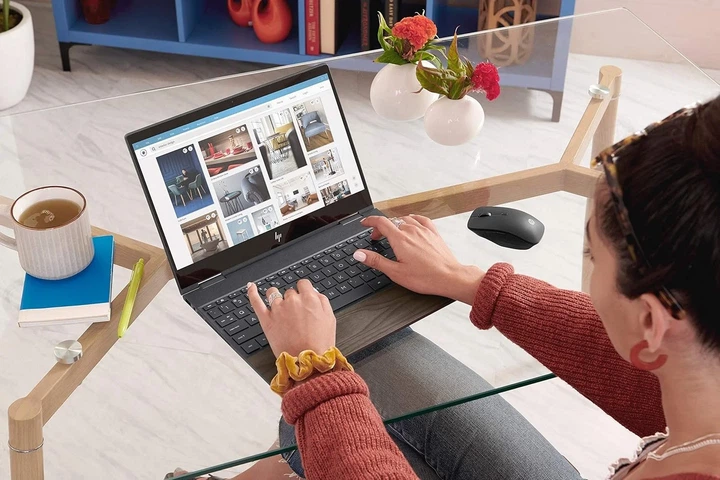 Игровая беспроводная мышь HP Travel / USB / Bluetooth / 3000 DPI / 5 кнопок / Черная (101921140) - Б/У - изображение 6